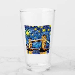 Starry Starry Night London England Glass