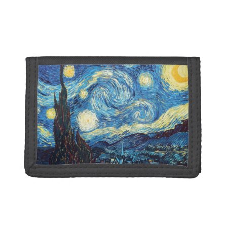 Starry Starry Night Van Gogh Wallet