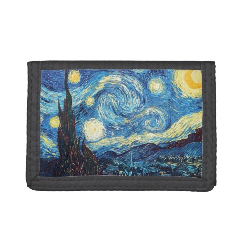 Starry Starry Night Van Gogh Wallet