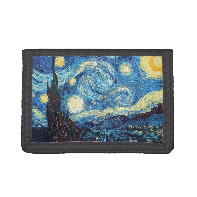 Starry Starry Night Van Gogh Wallet (Front)
