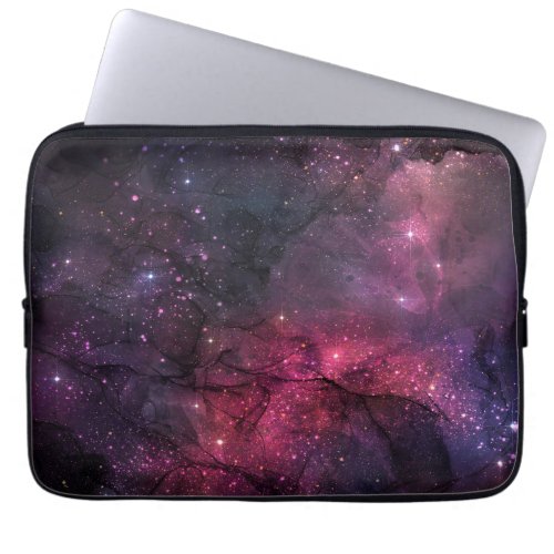 Starry Stars Outer Space Galaxy Planetary Pattern Laptop Sleeve