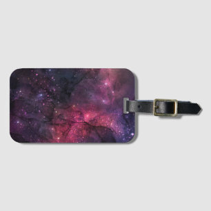 Starry Stars Outer Space Galaxy Planetary Pattern Luggage Tag