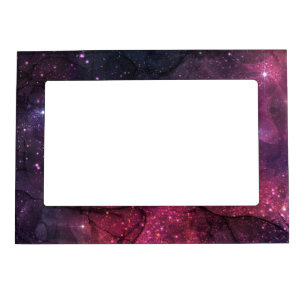 Starry Stars Outer Space Galaxy Planetary Pattern Magnetic Frame