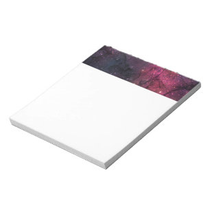 Starry Stars Outer Space Galaxy Planetary Pattern Notepad