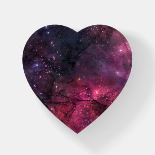 Starry Stars Outer Space Galaxy Planetary Pattern Paperweight