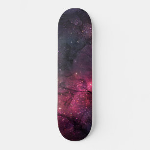 Starry Stars Outer Space Galaxy Planetary Pattern Skateboard