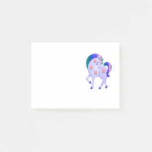 Starry Unicorn Post-it Notes