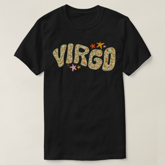 Starry Virgo T-Shirt (Design Front)