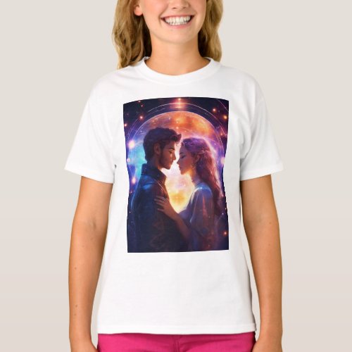 Starry Voyagers His  Hers Galaxy Exploration Tee