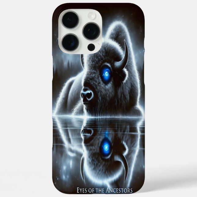 Starry Waters: Buffalo in Peace Case-Mate iPhone Case (Back)