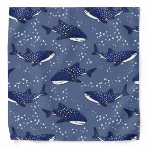 Starry Whale Shark (Dark) Bandana