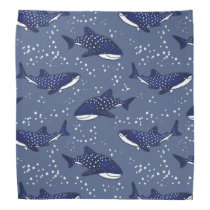 Starry Whale Shark (Dark) Bandana Starry Whale Shark (Dark) Bandana