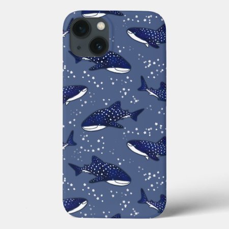 Starry Whale Shark (dark) Iphone 13 Case