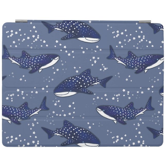 Starry Whale Shark (Dark) iPad Smart Cover (Horizontal)