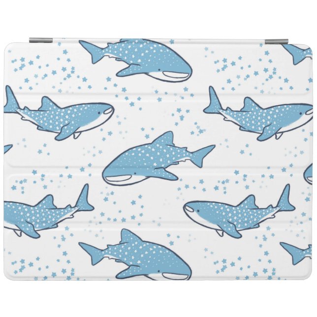 Starry Whale Shark (Light) iPad Smart Cover (Horizontal)