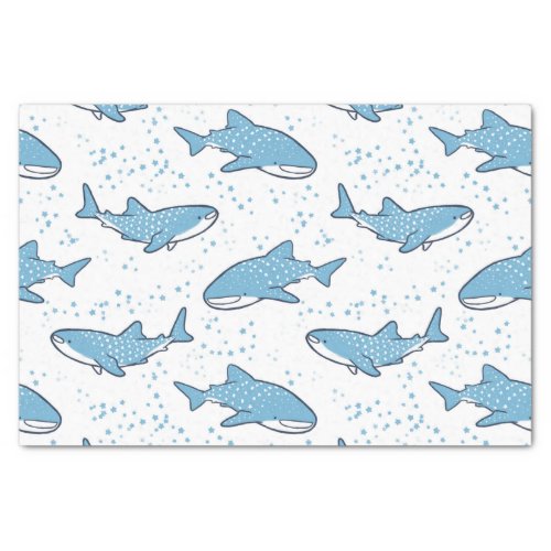 Starry Whale Shark Light Tissue Paper