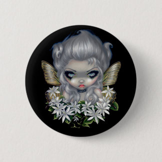"Starry Wild Jasmine Fairy" Button