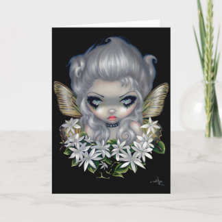 "Starry Wild Jasmine Fairy" Greeting Card