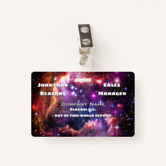 Starry Wingtip of Small Magellanic Cloud Badge