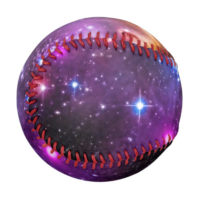 Starry Wingtip of Small Magellanic Cloud Baseball (Front Left)