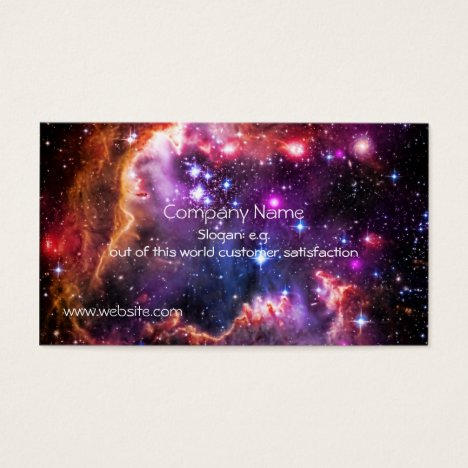 Starry Wingtip of Small Magellanic Cloud Business Card
