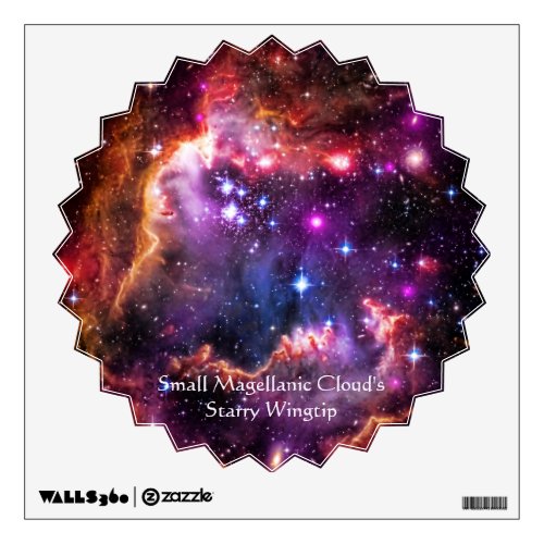 Starry Wingtip of Small Magellanic Cloud Wall Decal Starry Wingtip of Small Magellanic Cloud Wall Decal