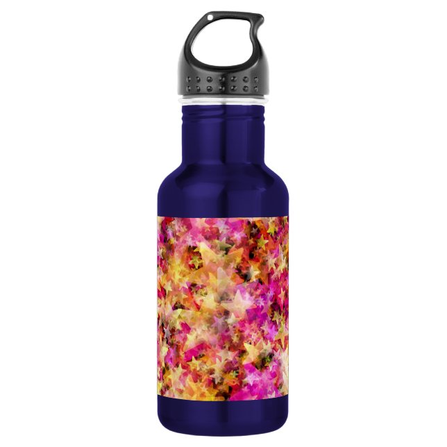 Stars 2 stainless steel water bottle (Front)