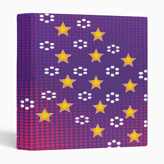 stars 3 ring binder (Front/Spine)