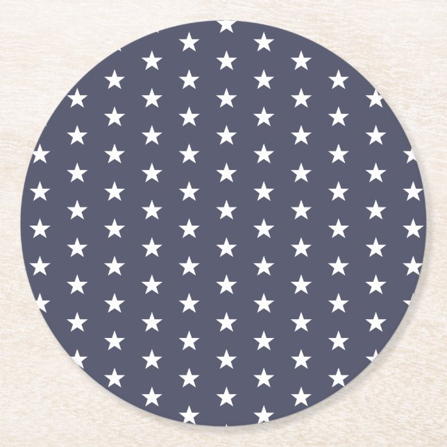 Stars 4th of July Independence Day Coasters (Front)