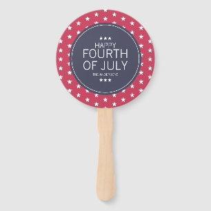 Stars 4th of July Independence Day Hand Fan