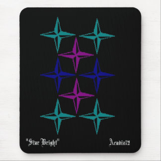 Stars, Acadia72, "Star Bright" Mouse Pad