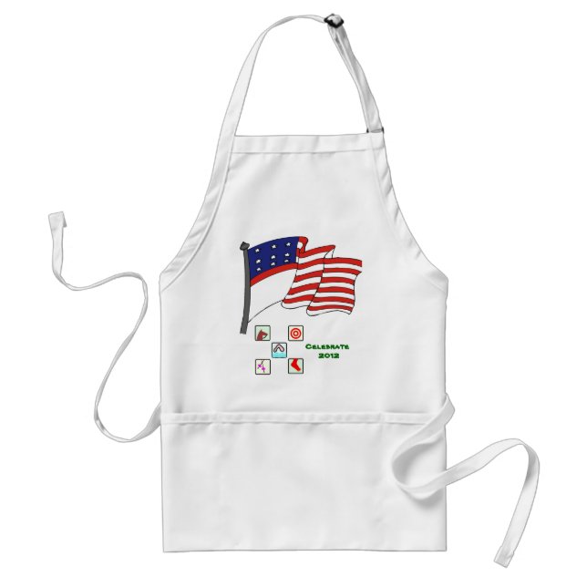 Stars - adult apron (Front)