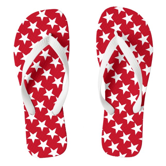 Stars Adult Flip Flops (Footbed)