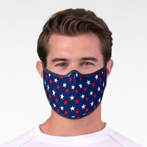 Stars American Flag Premium Face Mask