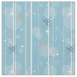 Stars and circles shapes fabric