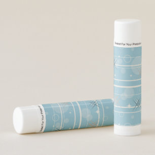 Stars and circles shapes lip balm