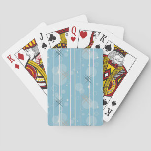 Stars and circles shapes poker cards
