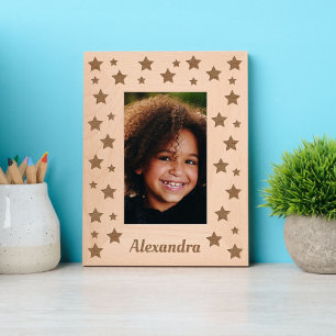 Stars and Custom Name Engraved Frames