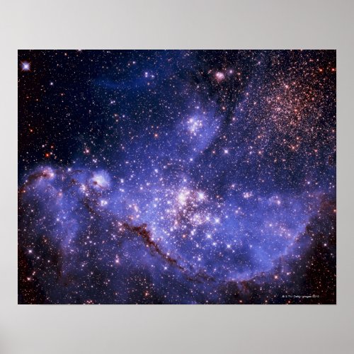 Stars and Milky Way Poster