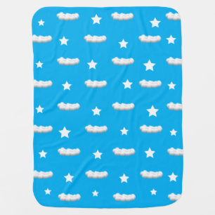 STARS AND MOON Baby Blanket
