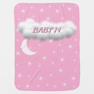 STARS AND MOON Baby Blanket