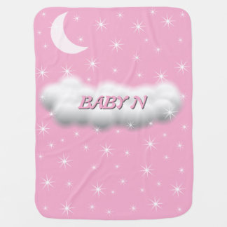 STARS AND MOON Baby Blanket