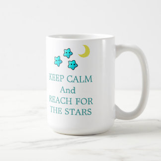 Stars and Moon with Saying Coffee Mug