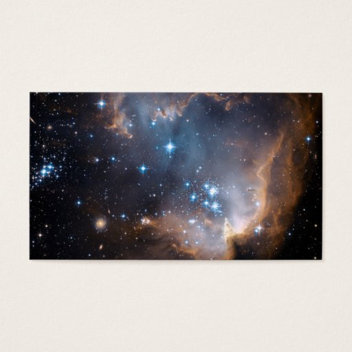 Customizable Stars and Nebulae Business Card