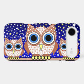 stars and owls Case-Mate iPhone case (Back (Horizontal))