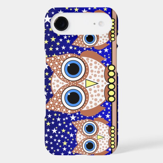 stars and owls Case-Mate iPhone case (Back)