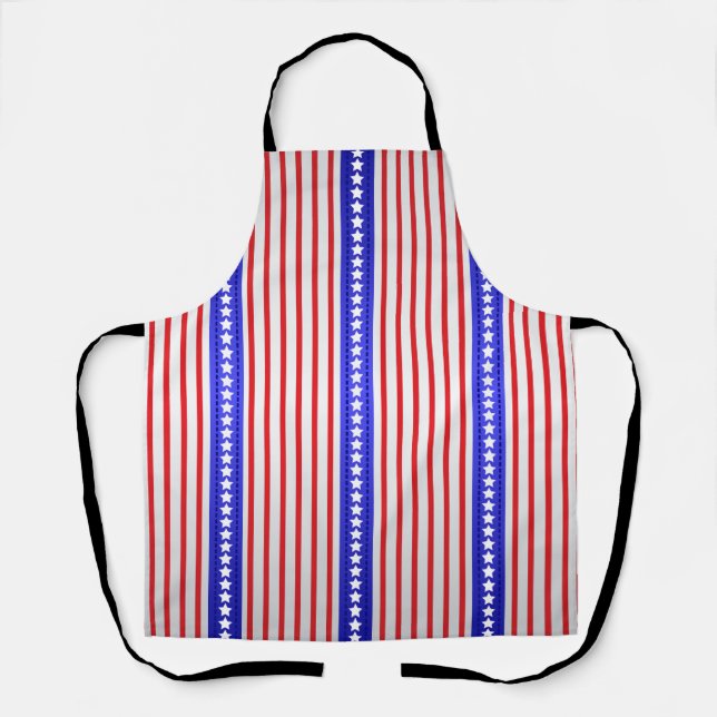 Stars and Pinstripes Apron (Front)