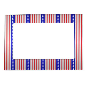 Stars and Pinstripes Magnetic Frame