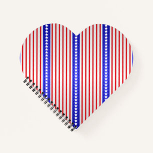 Stars and Pinstripes Notebook