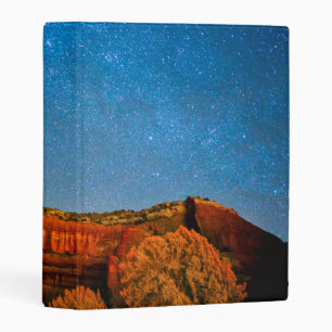 Stars and Red Rock Mini Binder